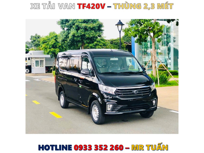 XE TẢI VAN THACO TF420V 2 CHỖ THÙNG 2,3 MÉT MỚI NHẤT