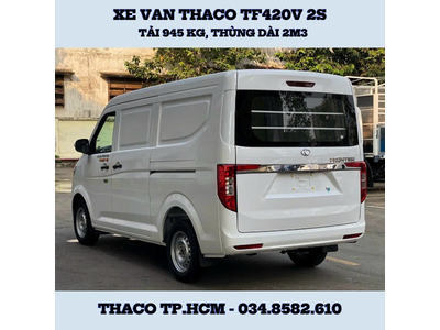 XE TẢI VAN 2 CHỖ THÙNG DÀI 2,3 MÉT - THACO TF420V 2S