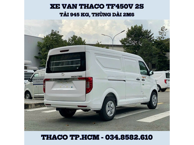 XE TẢI VAN 2 CHỖ THÙNG DÀI 2,6 MÉT - THACO TF450V 2S