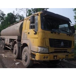 Xe téc bồn chở xăng dầu 4 chân Howo 35.000 lit cũ đã qua sử dụng