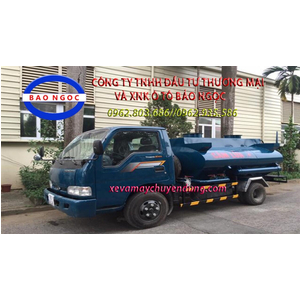 Xe téc chở xăng dầu 3 khối cấp lẻ Thaco K165