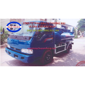Xe téc chở xăng dầu 3 khối thaco k165