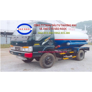 Xe téc chở xăng dầu 5 khối 2 cầu Chiến Thắng