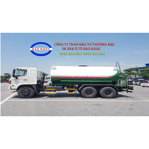 Xe téc phun nước tưới cây rửa đường 15 khối HINO FM