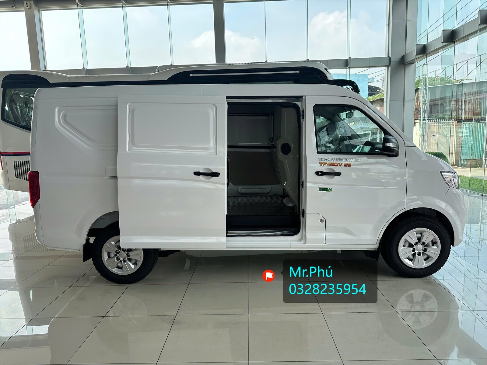 XE THACO VAN TF450V2S ( TOWNER T0-2.6 ) THÙNG DÀI 2m6 TẢI 945KG