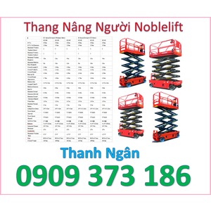THANG NÂNG ĐIỆN THANG NÂNG NGƯỜI 10M SC12H NOBLELIFT