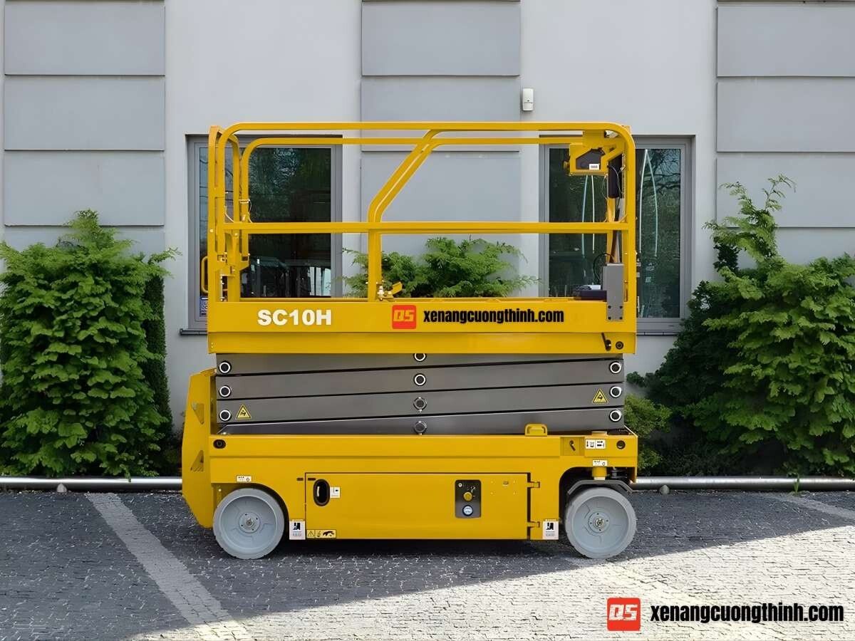 Xe Thang Nâng Người 8m Sàn - 10m Làm Việc SC10H