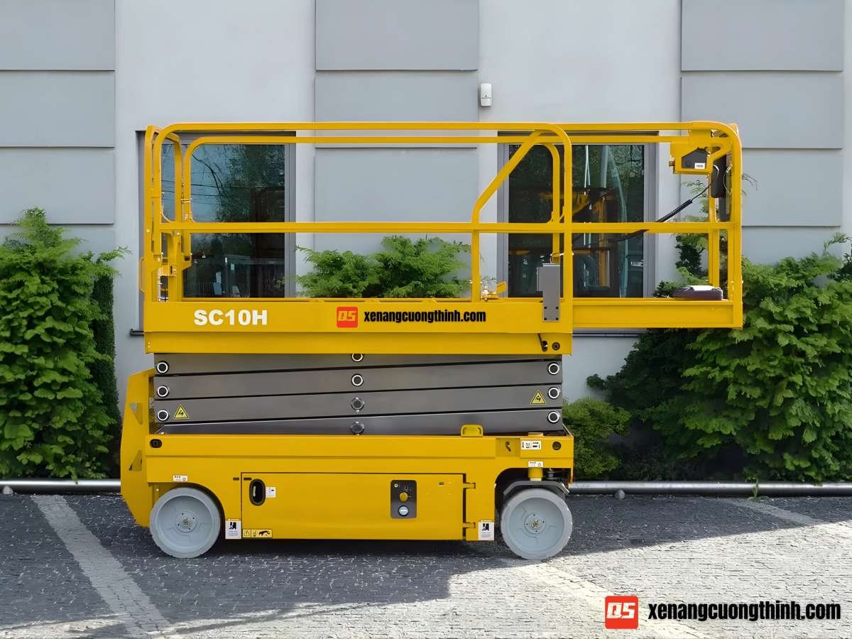 Xe Thang Nâng Người 8m Sàn - 10m Làm Việc SC10H