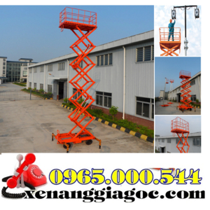 Xe thang nâng người làm việc trên cao tại Hà Nội, Hồ Chí Minh