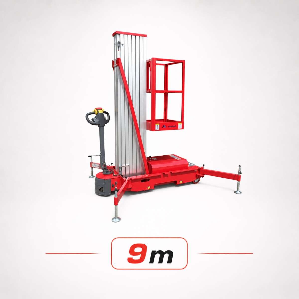 Thang nâng người trục đơn 9m