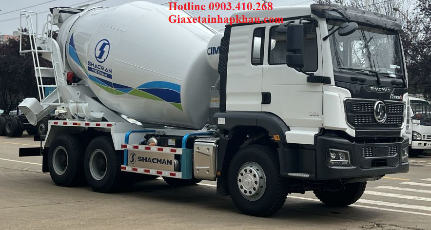 Xe trộn bê tông Shacman 10 m3 - Cabin H3000S - Động cơ Weichai 340 Ps - Hotline 0903.410.268