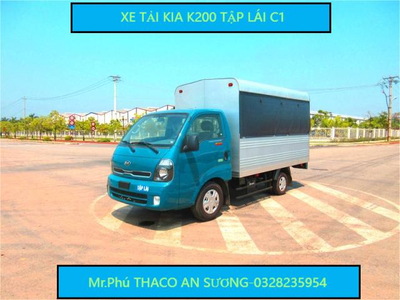 XE TẢI KIA K200 TẬP LÁI HẠNG C1 ĐỜI MỚI 2025
