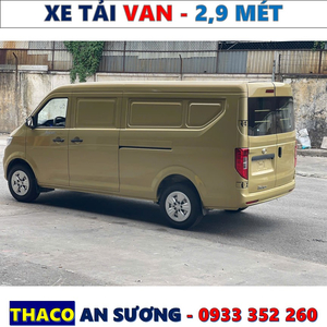 GIÁ XE TẢI VAN THACO THÙNG 2,9 MÉT MỚI NHẤT