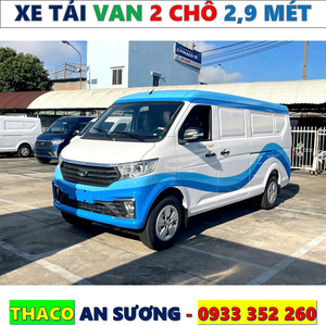 XE TẢI VAN THACO THÙNG 2,9 MÉT