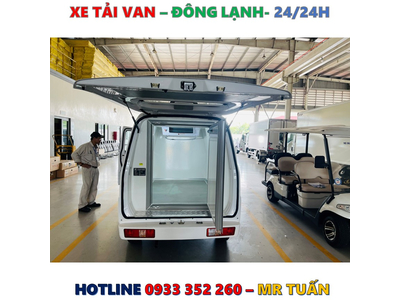 GIÁ XE TẢI VAN ĐÔNG LẠNH TẢI 770 KG MỚI NHẤT