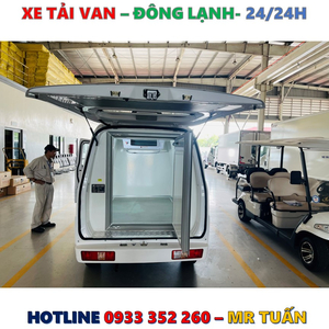 GIÁ XE TẢI VAN ĐÔNG LẠNH TẢI 770 KG MỚI NHẤT