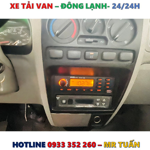 GIÁ XE TẢI VAN ĐÔNG LẠNH TẢI 770 KG MỚI NHẤT