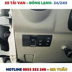 GIÁ XE TẢI VAN ĐÔNG LẠNH TẢI 770 KG MỚI NHẤT