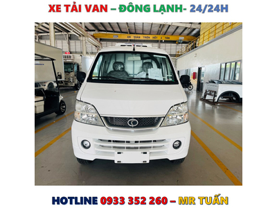 GIÁ XE TẢI VAN ĐÔNG LẠNH TẢI 770 KG MỚI NHẤT