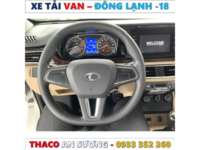 XE TẢI VAN ĐÔNG LẠNH THACO TF480V 2 CHỖ MỚI NHẤT