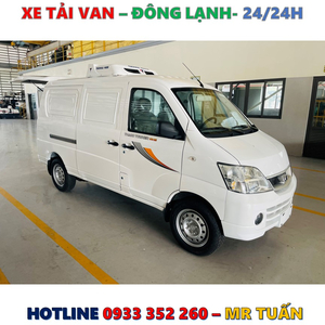 GIÁ XE TẢI VAN ĐÔNG LẠNH TẢI 770 KG MỚI NHẤT