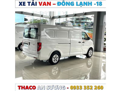 XE TẢI VAN ĐÔNG LẠNH THACO TF480V 2 CHỖ MỚI NHẤT