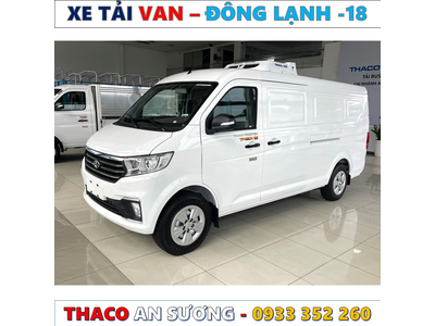 XE TẢI VAN ĐÔNG LẠNH THACO TF480V 2 CHỖ MỚI NHẤT