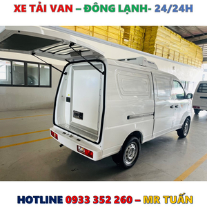 GIÁ XE TẢI VAN ĐÔNG LẠNH TẢI 770 KG MỚI NHẤT