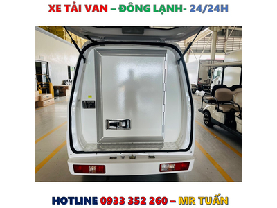 GIÁ XE TẢI VAN ĐÔNG LẠNH TẢI 770 KG MỚI NHẤT