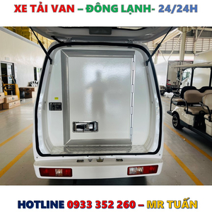 GIÁ XE TẢI VAN ĐÔNG LẠNH TẢI 770 KG MỚI NHẤT