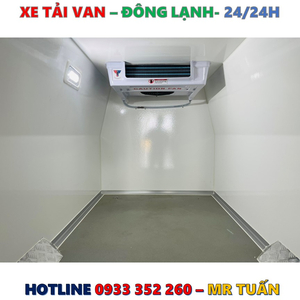 GIÁ XE TẢI VAN ĐÔNG LẠNH TẢI 770 KG MỚI NHẤT