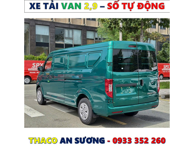 GIÁ XE TẢI VAN THACO SỐ TỰ ĐỘNG TF480V THÙNG 2,9 MÉT
