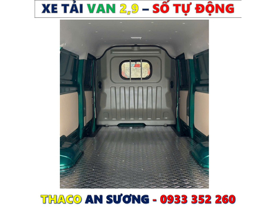 GIÁ XE TẢI VAN THACO SỐ TỰ ĐỘNG TF480V THÙNG 2,9 MÉT