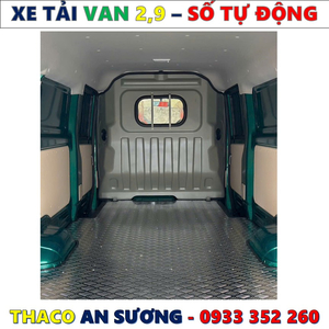 GIÁ XE TẢI VAN THACO SỐ TỰ ĐỘNG TF480V THÙNG 2,9 MÉT