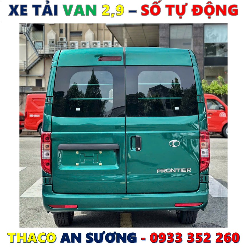 GIÁ XE TẢI VAN THACO SỐ TỰ ĐỘNG TF480V THÙNG 2,9 MÉT