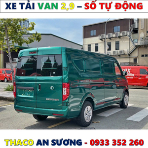 GIÁ XE TẢI VAN THACO SỐ TỰ ĐỘNG TF480V THÙNG 2,9 MÉT