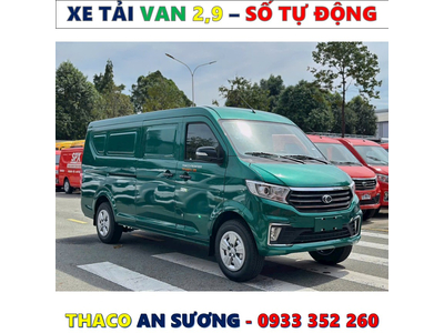 GIÁ XE TẢI VAN THACO SỐ TỰ ĐỘNG TF480V THÙNG 2,9 MÉT