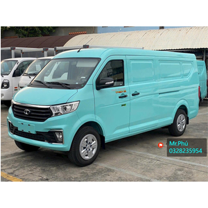 XE VAN TF480V2S SƠN MÀU XANH THÙNG DÀI 2m9