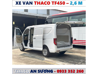 BẢNG GIÁ XE TẢI VAN THACO TF450V 2 CHỖ MỚI NHẤT