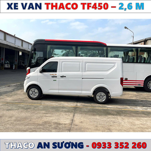 BẢNG GIÁ XE TẢI VAN THACO TF450V 2 CHỖ MỚI NHẤT