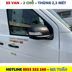 XE TẢI VAN THACO FRONTIER TF420V 2 CHỖ MỚI NHẤT