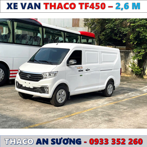 BẢNG GIÁ XE TẢI VAN THACO TF450V 2 CHỖ MỚI NHẤT