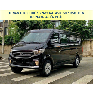 Xe Van Thaco Thùng 2m9 Tải 945Kg Sơn Màu Đen Chạy 24/24 TP.HCM