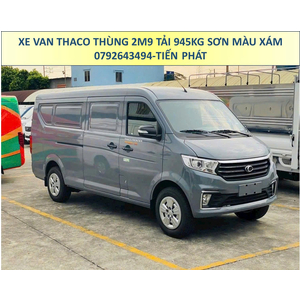 Xe Van Thaco Thùng 2m9 Tải 945Kg Sơn Màu Xám Tiêu Chuẩn Chạy 24/24 TP.HCM