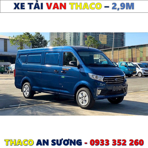 XE VAN THÙNG 2,9 MÉT GIÁ LĂN BÁNH MỚI NHẤT