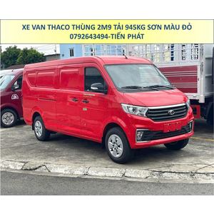Xe Van Thùng 2m9 Tải 945Kg Sơn Màu Đỏ Chạy 24/24 TP.HCM