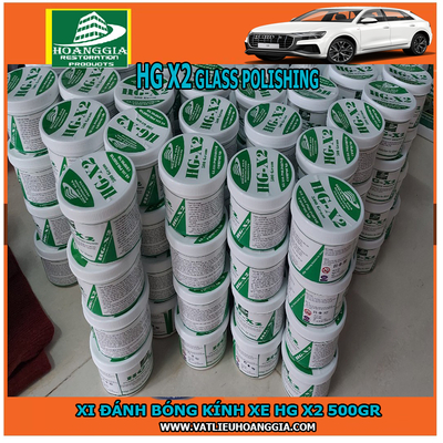 Xi đánh bóng kính xe hơi - HG X2 glass polishing compount 500 gr