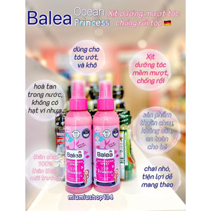 Xịt dưỡng tóc Balea Ocean Princess chống rối tóc150ml 🇩🇪