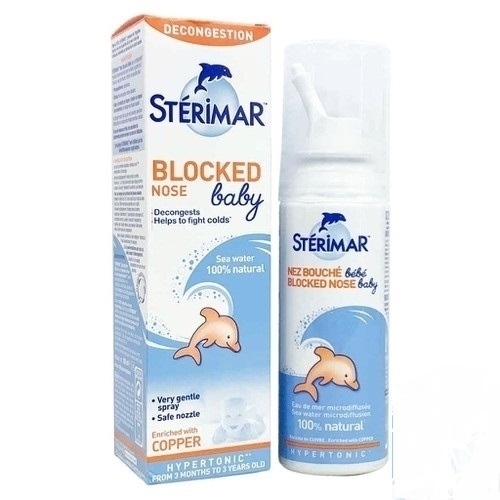 Xịt Muối Biển STERIMA Cá Heo Cam 100ml