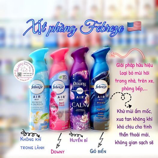 Xịt phòng Febreze